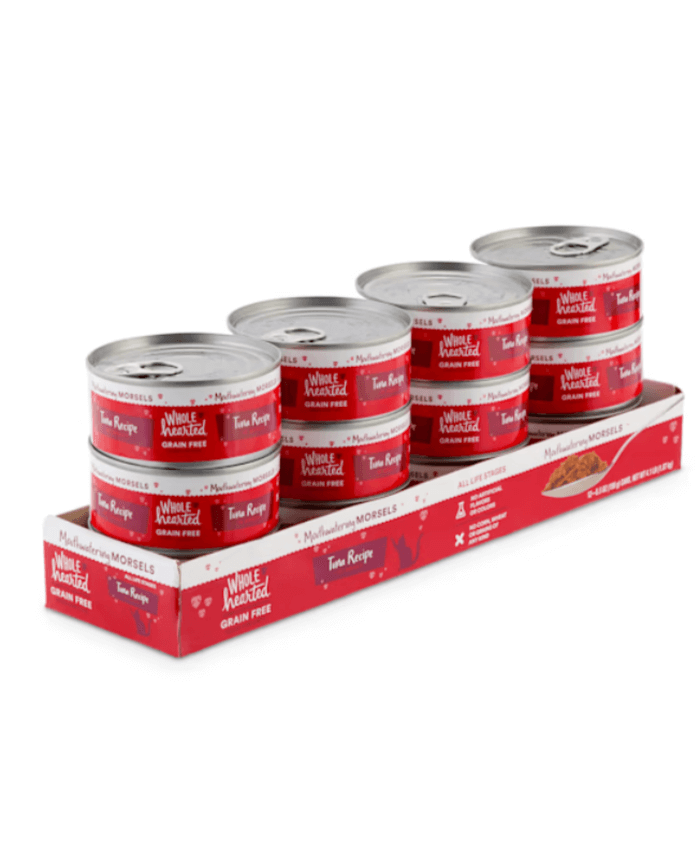 All Life Stages Grain-Free Tuna Recipe Morsels in Gravy Wet Cat Food, 5.5 oz., Case of 12